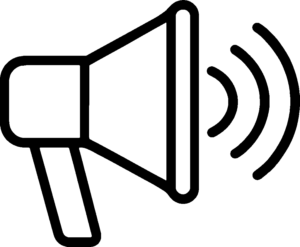 Megafon Icon für Digital Marketing